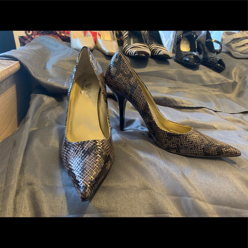 Pointed Heel Shoes